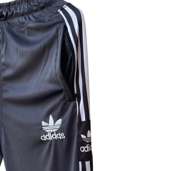 Dri fit Dark Gret Adidas summer Tracksuit for men trouser zip