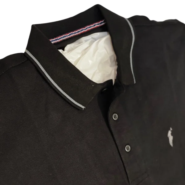 Black Polo Shirt - Short Sleeves