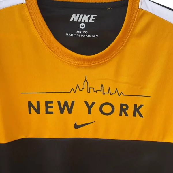 New York Nike Dri fit tracksuit pakistan shirt close up